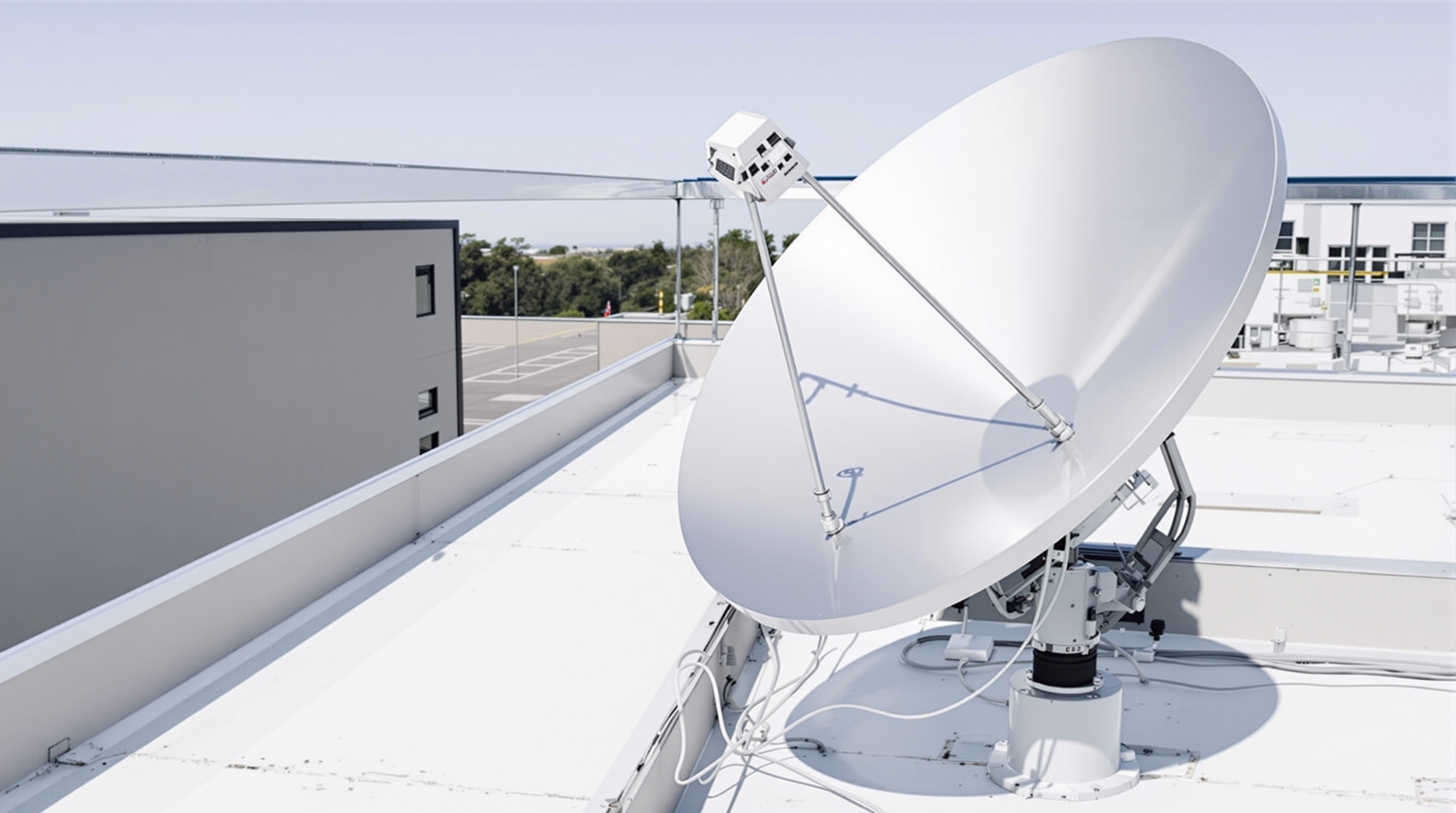 Microwave antenna for wireless data link